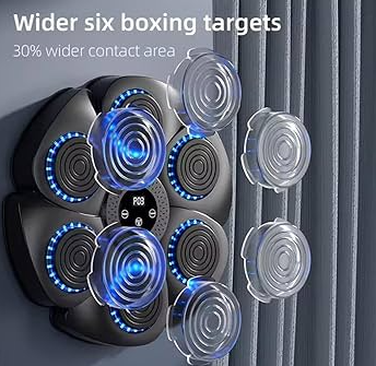 BOXBEAT: Entrenador de Boxeo Musical con Bluetooth
